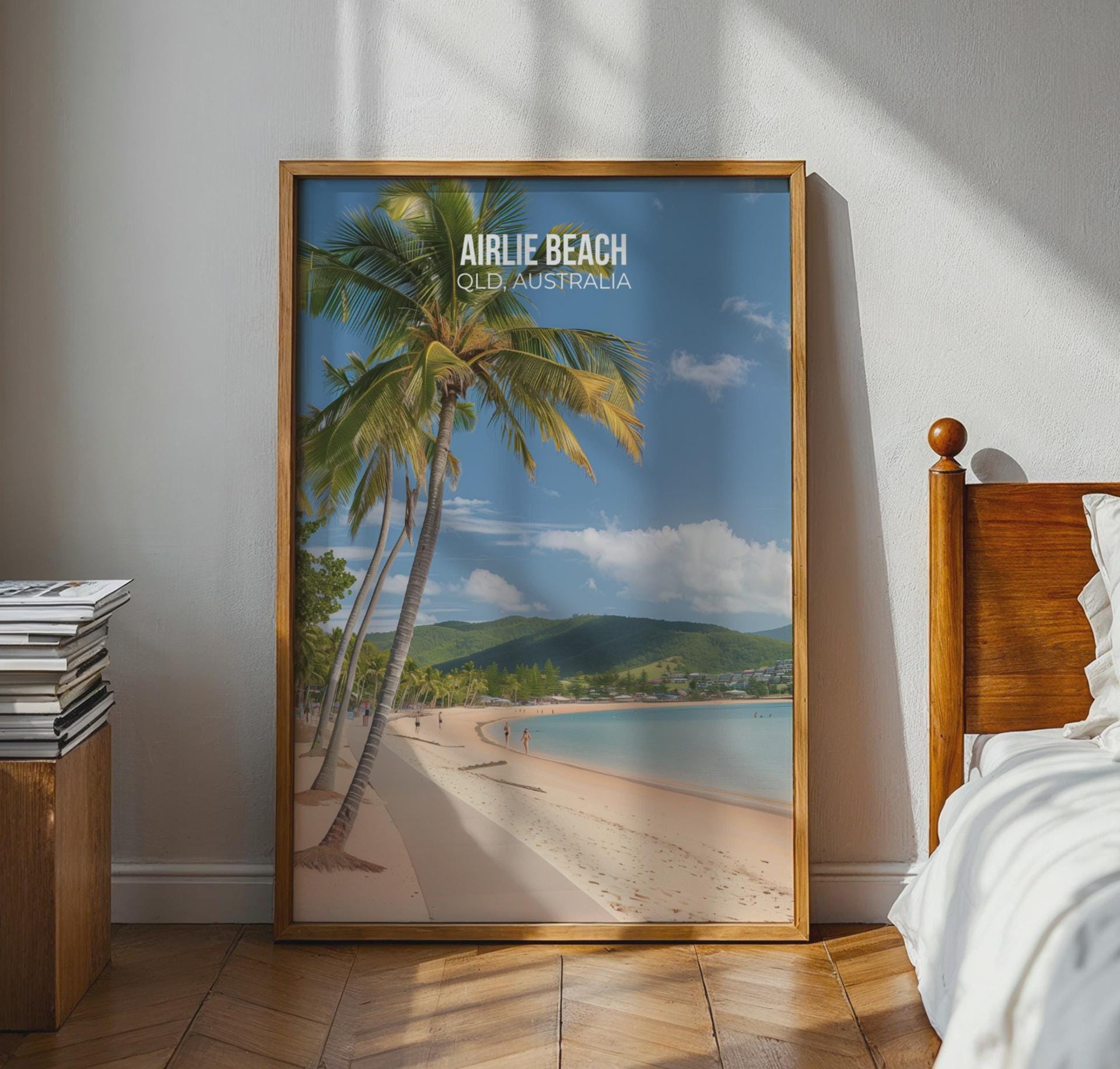 Airlie Beach QLD Australia Poster Wall Art - Travel Wall Art