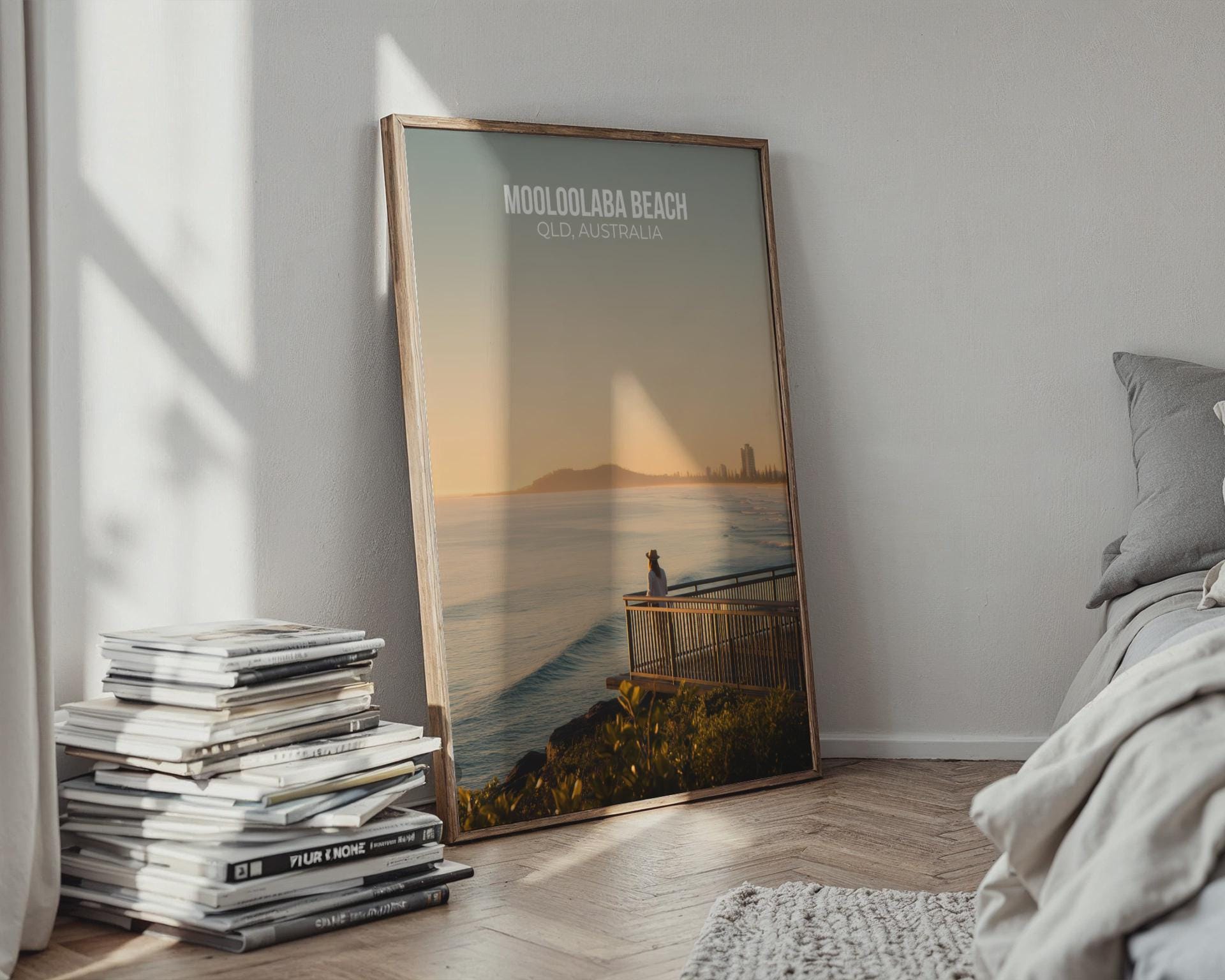 Mooloolaba Beach QLD Australia Print Wall Art - Travel Wall Art