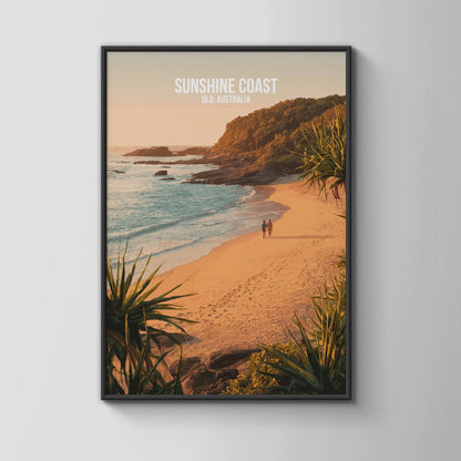 Sunshine Coast QLD Australia Print Wall Art - Travel Wall Art