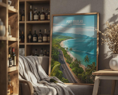 Port Douglas Scenic Print Queensland Australia Coastal Art - Travel Wall Art