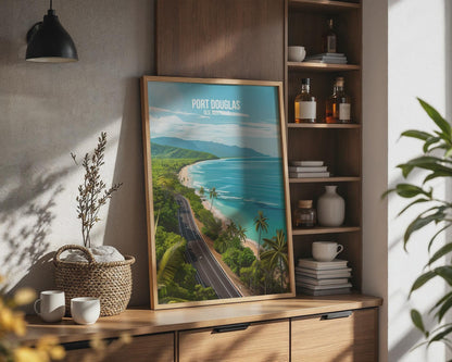 Port Douglas Scenic Print Queensland Australia Coastal Art - Travel Wall Art
