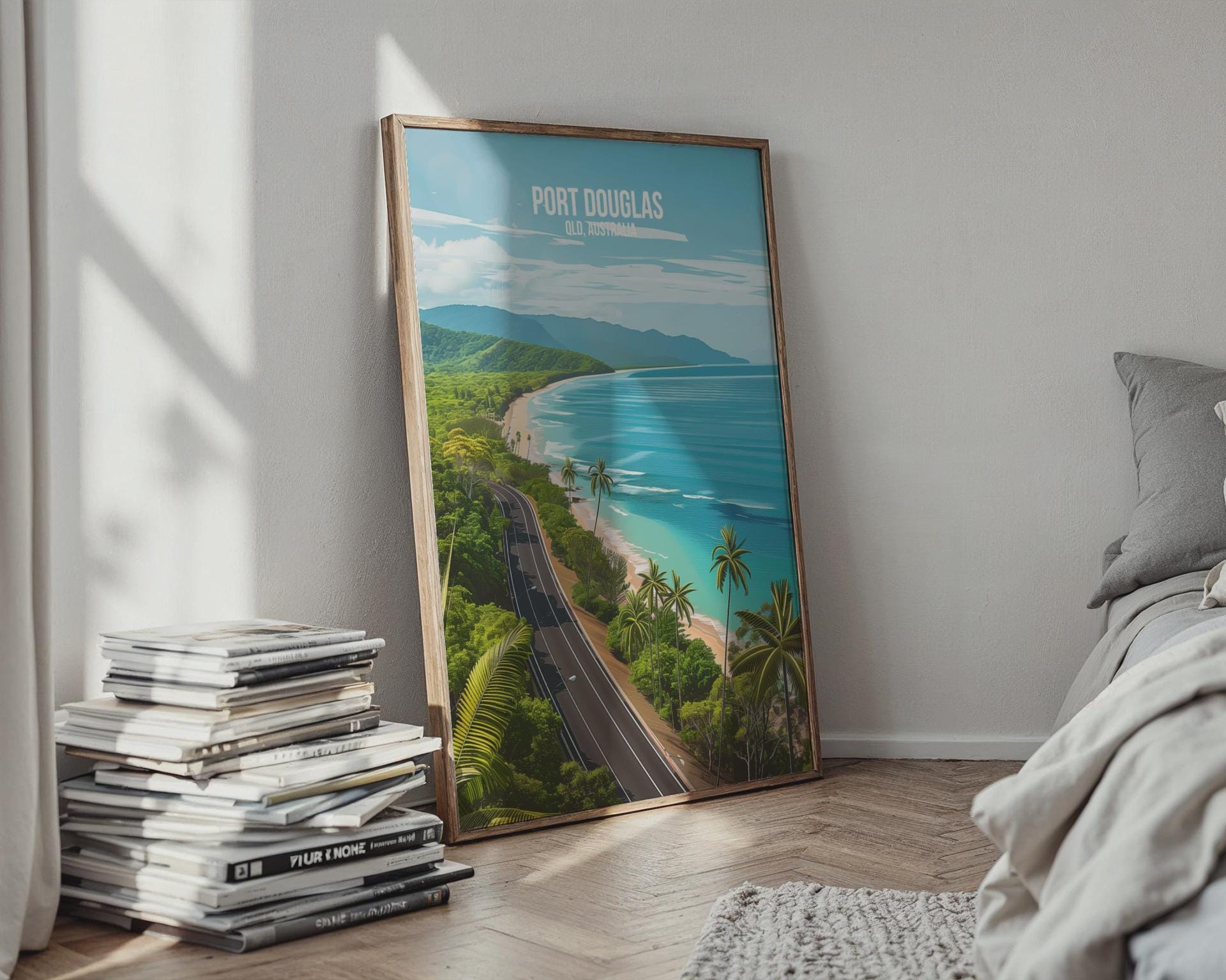Port Douglas Scenic Print Queensland Australia Coastal Art - Travel Wall Art