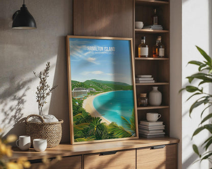 Hamilton Island Whitsundays Poster Wall Art - Travel Wall Art