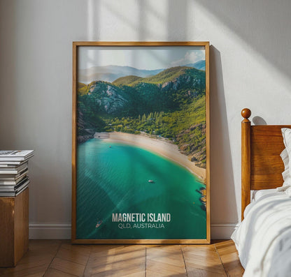 Magnetic Island QLD Australia Wall Art Coastal Print - Travel Wall Art