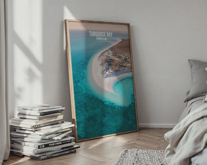 Turquoise Bay Exmouth WA Art Print Poster Wall Art - Travel Wall Art
