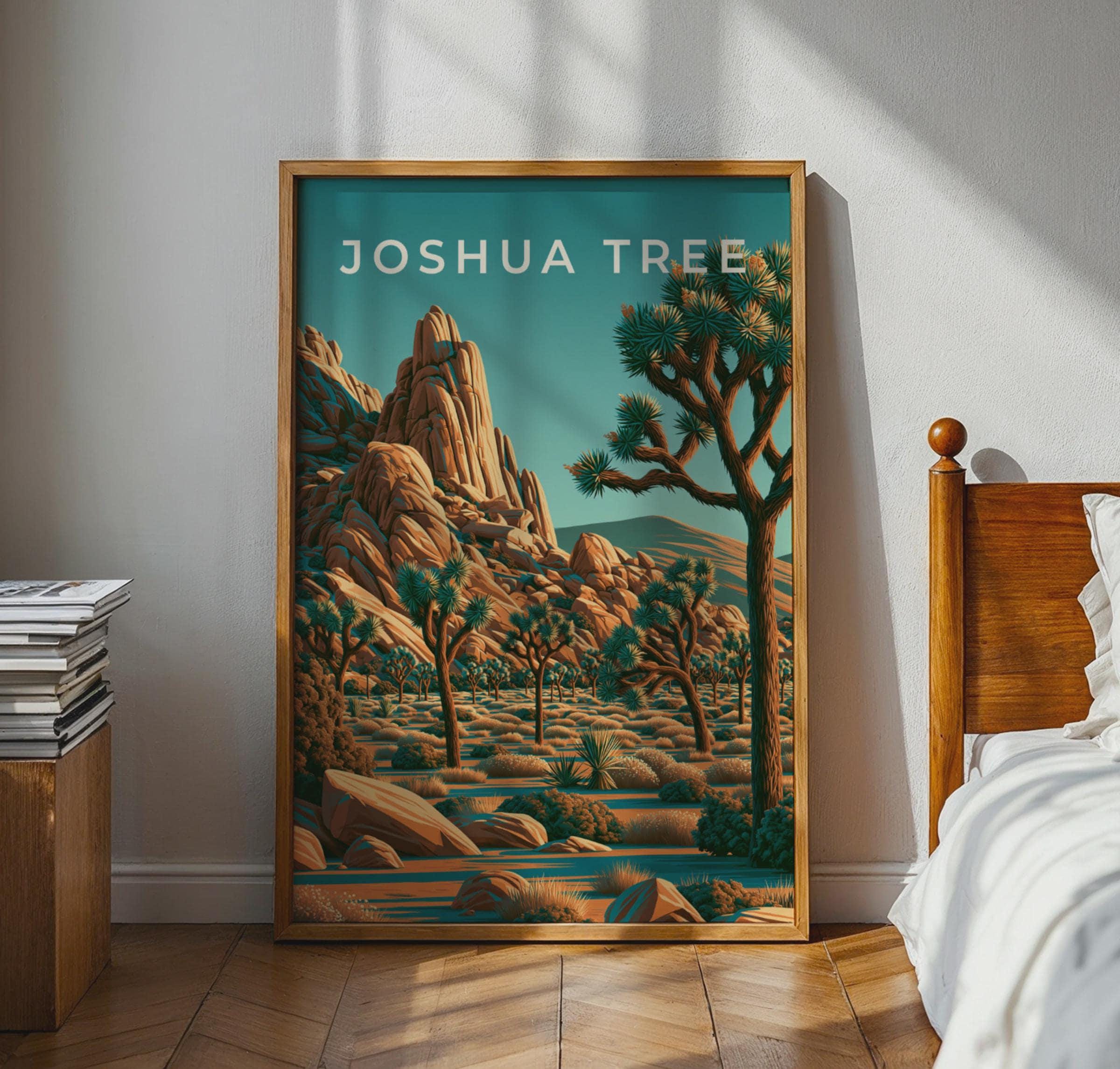 Joshua Tree Desert Art Print - Travel Wall Art