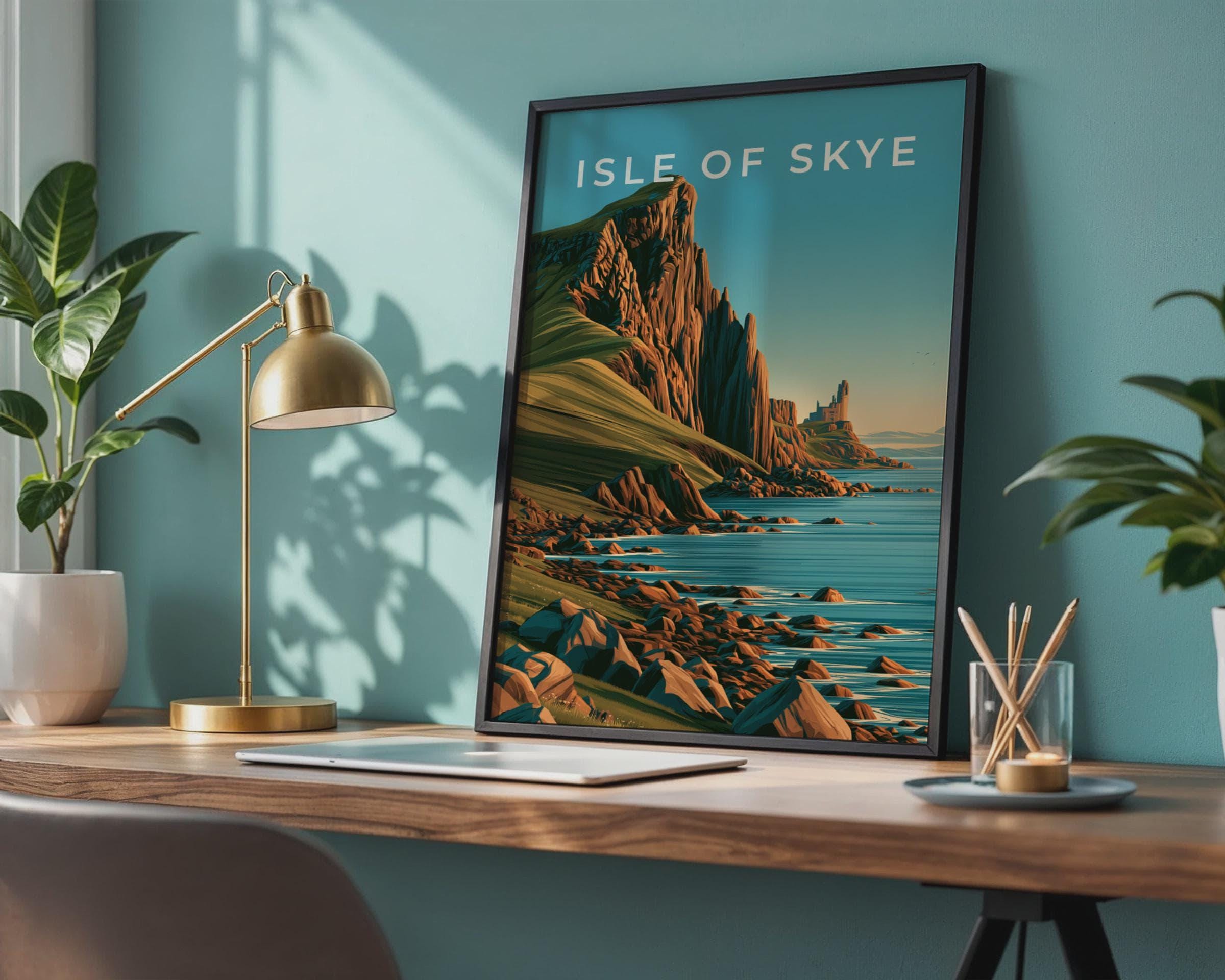 Isle of Skye Coastal Art Print - Travel Wall Art