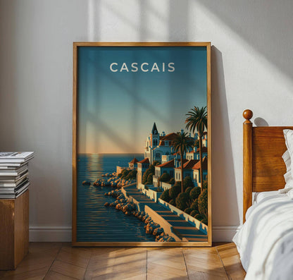 Cascais Coastal Print Wall Art - Travel Wall Art