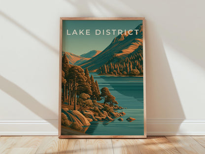 Lake District Scenic Print Wall Art - Travel Wall Art