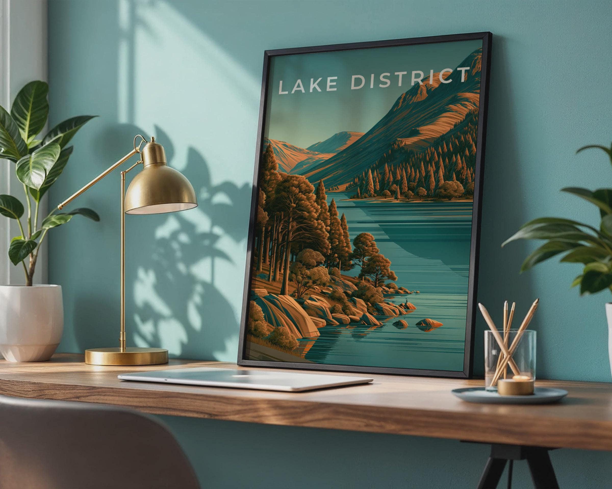 Lake District Scenic Print Wall Art - Travel Wall Art