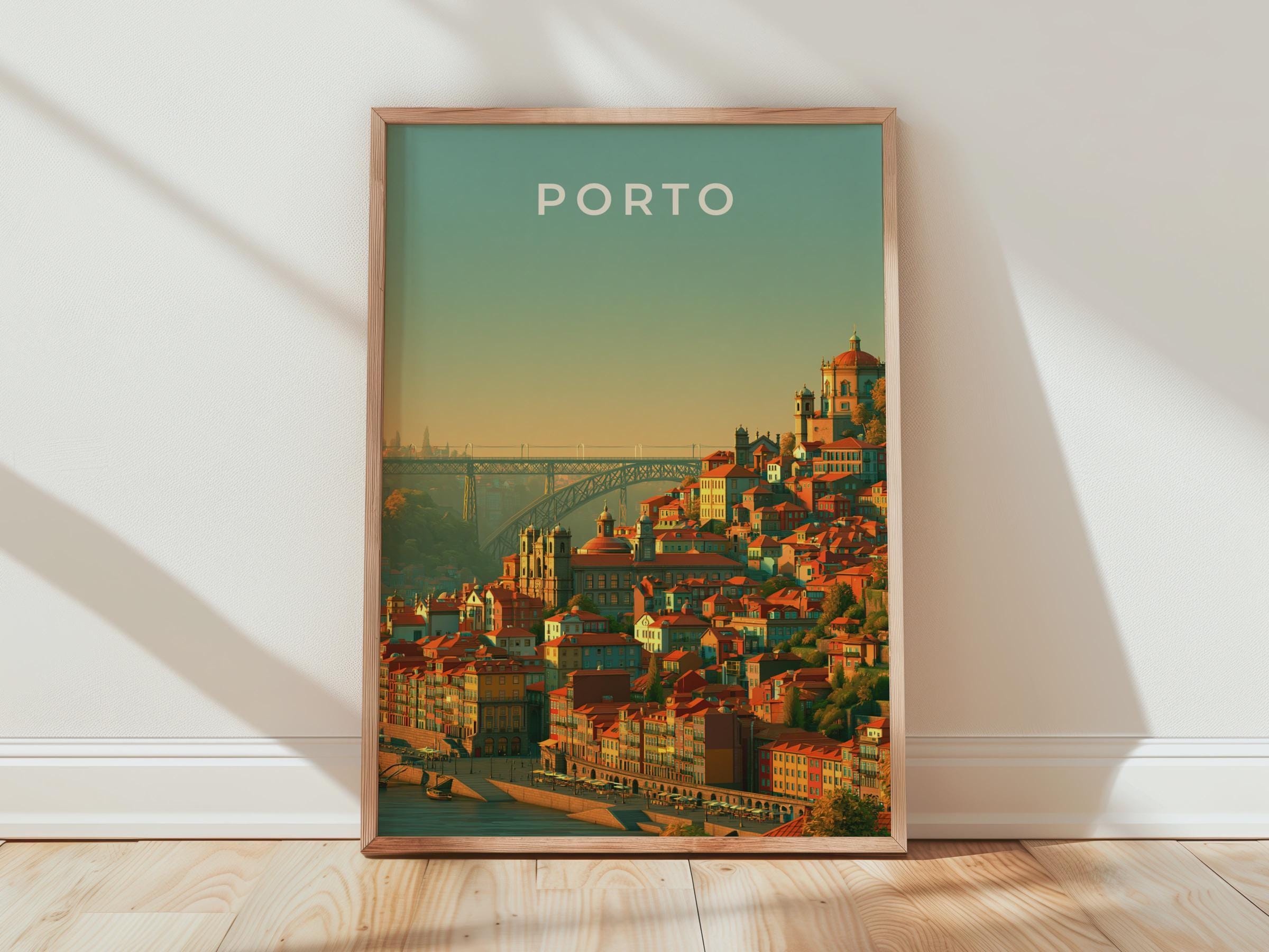Porto Cityscape Art Print - Travel Wall Art