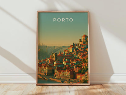 Porto Cityscape Art Print - Travel Wall Art