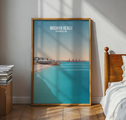 Mosman Beach Fremantle WA Print Wall Art Coastal Scene - Travel Wall Art