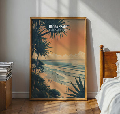 Noosa Heads QLD Australia Beach Print Wall Art - Travel Wall Art