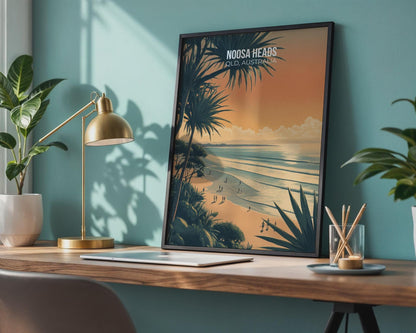 Noosa Heads QLD Australia Beach Print Wall Art - Travel Wall Art