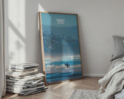 Torquay VIC Australia Surf Wall Art Print - Travel Wall Art