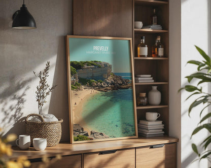 Prevelly Beach Wall Art Print Margaret River WA Coastal Art - Travel Wall Art