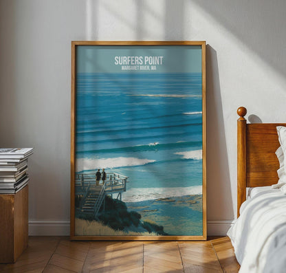 Surfers Point Wall Art Margaret River WA Print - Travel Wall Art