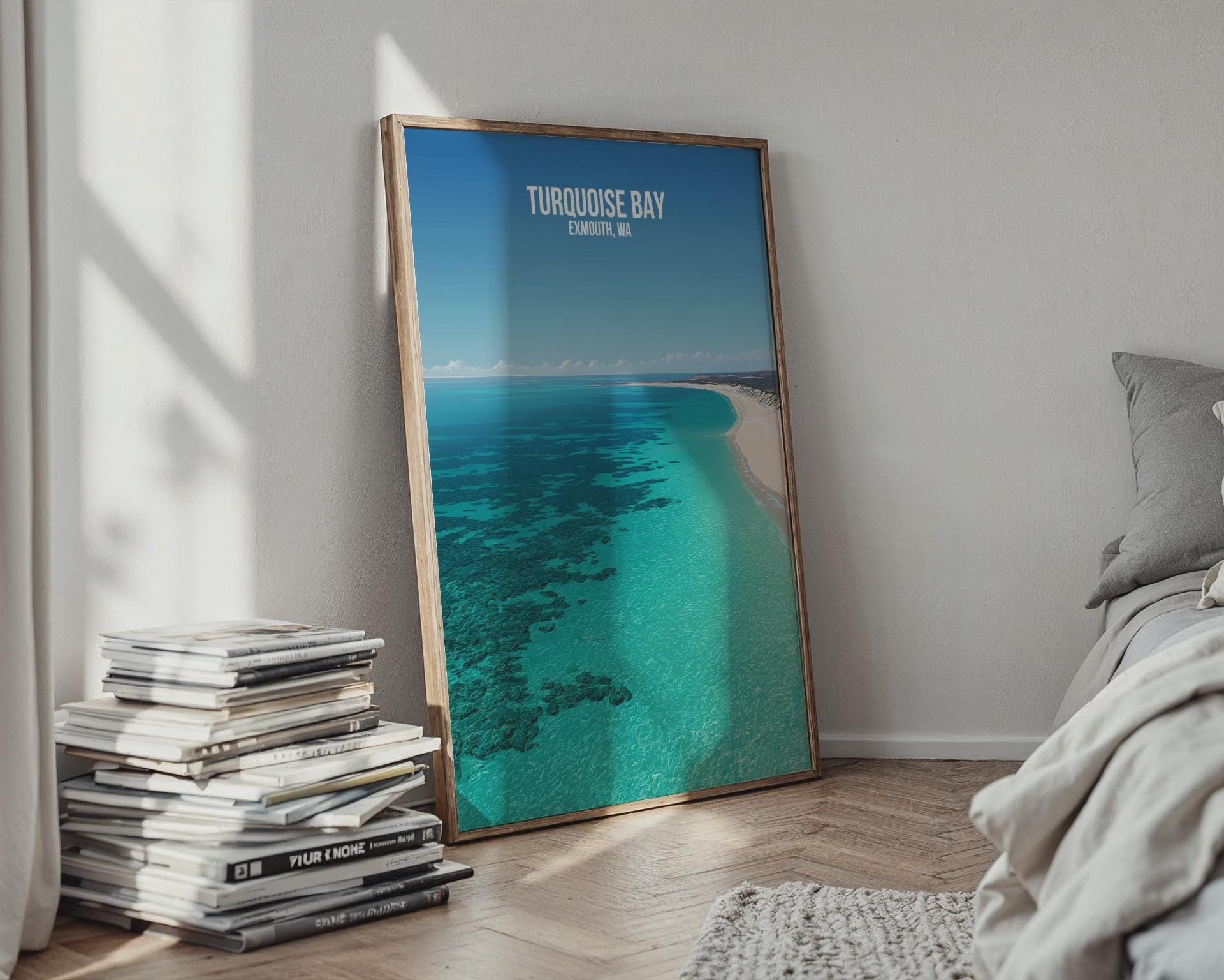 Turquoise Bay Exmouth WA Print Wall Art - Travel Wall Art