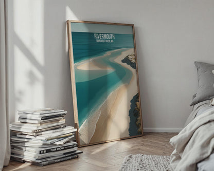 Rivermouth Margaret River WA Print Coastal Wall Art - Travel Wall Art