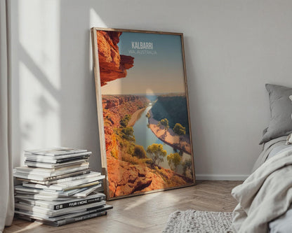 Kalbarri WA Australia Landscape Poster Print Wall Art - Travel Wall Art