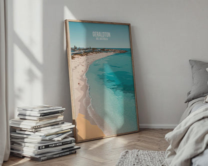 Geraldton Coastal Art Print WA Australia - Travel Wall Art