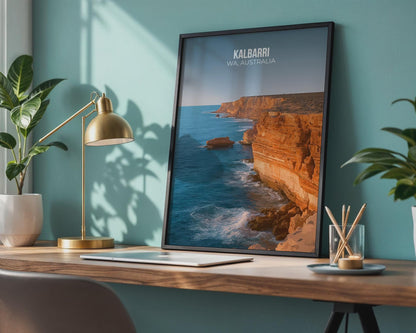 Kalbarri WA Australia Landscape Print Coastal Wall Art - Travel Wall Art