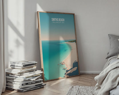 Smiths Beach Yallingup Wall Art Poster - Travel Wall Art