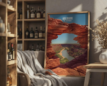 Kalbarri WA Australia Print Landscape Art - Travel Wall Art