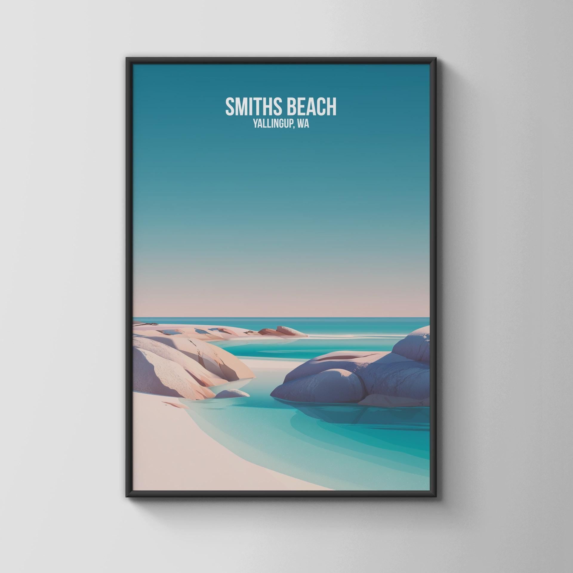 Smiths Beach Yallingup WA Coastal Wall Art Print - Travel Wall Art