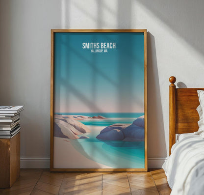 Smiths Beach Yallingup WA Coastal Wall Art Print - Travel Wall Art