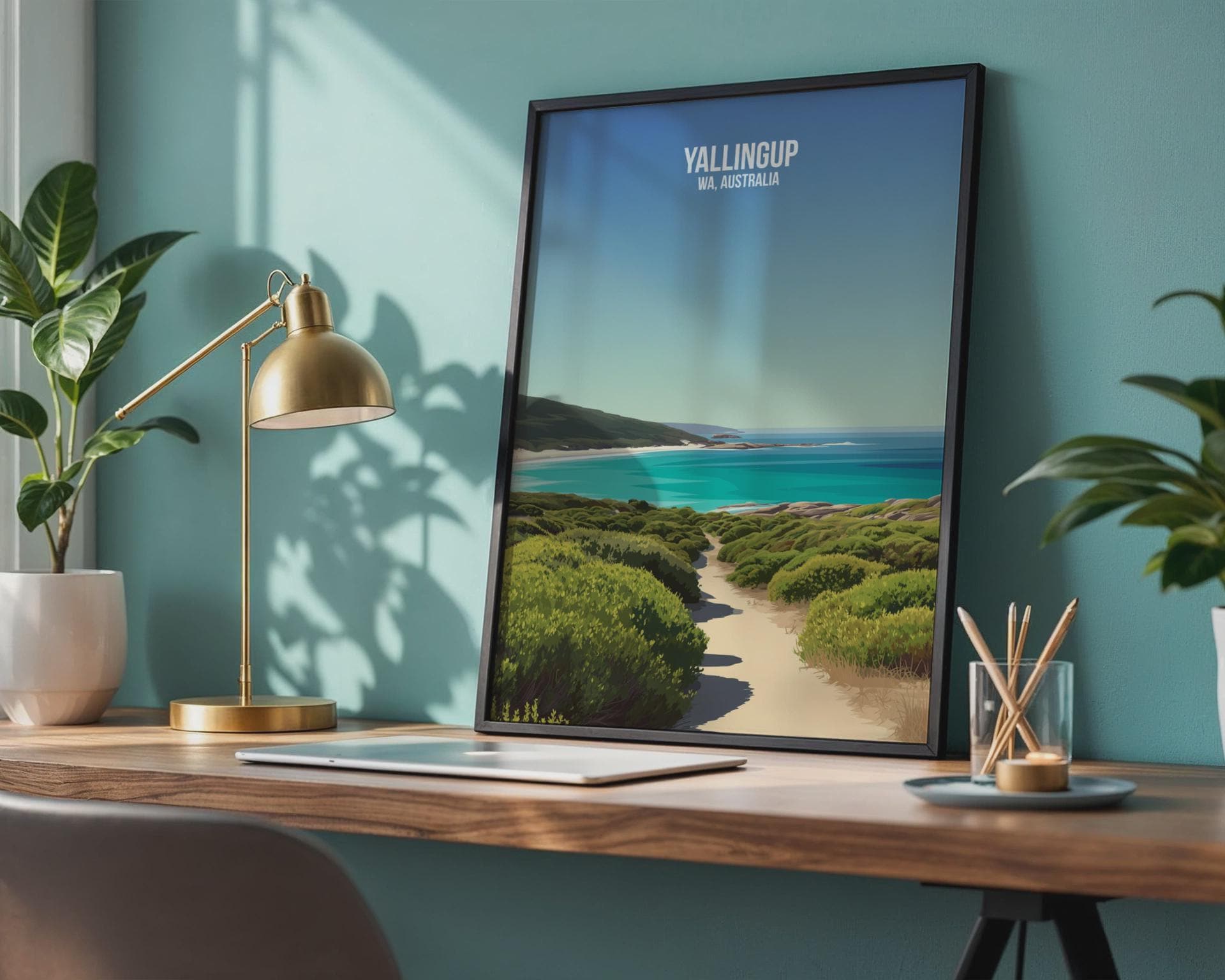 Yallingup WA Australia Beach Pathway Print Wall Art - Travel Wall Art