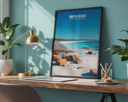 Smiths Beach Yallingup WA Print Coastal Wall Art - Travel Wall Art