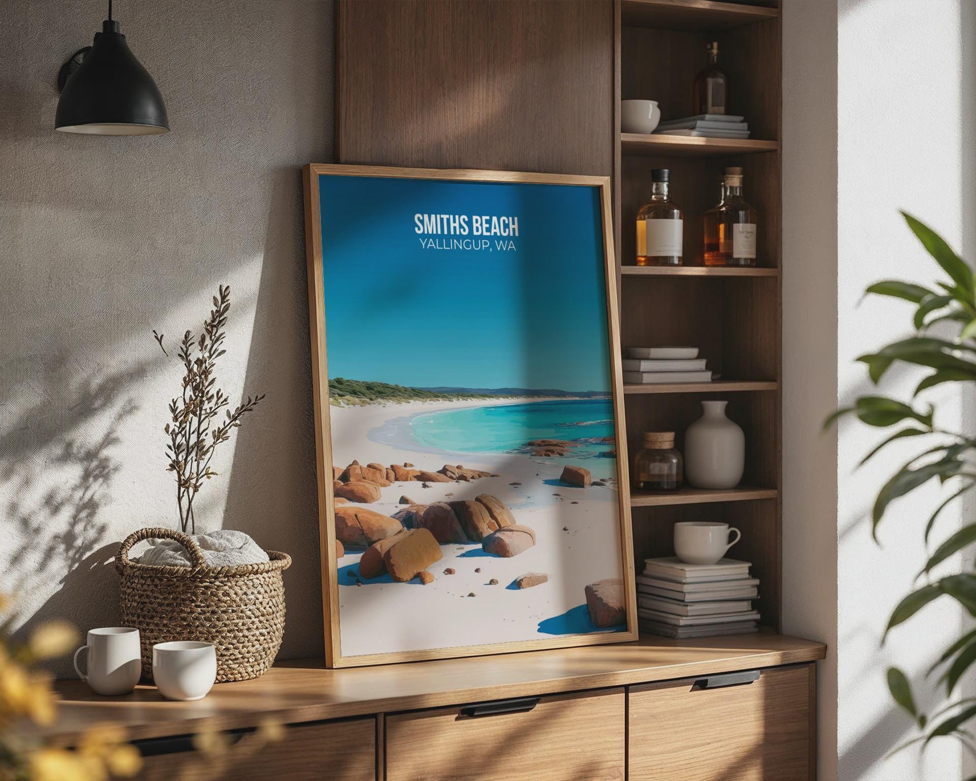 Smiths Beach Yallingup WA Print Coastal Wall Art - Travel Wall Art