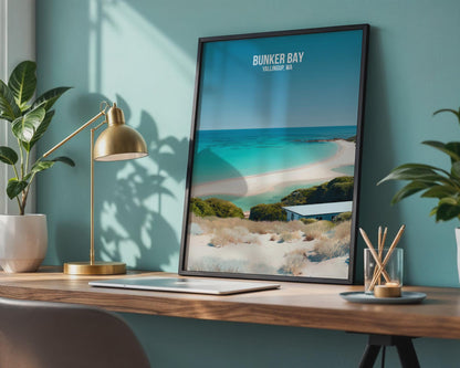 Bunker Bay Yallingup WA Print Coastal Wall Art - Travel Wall Art