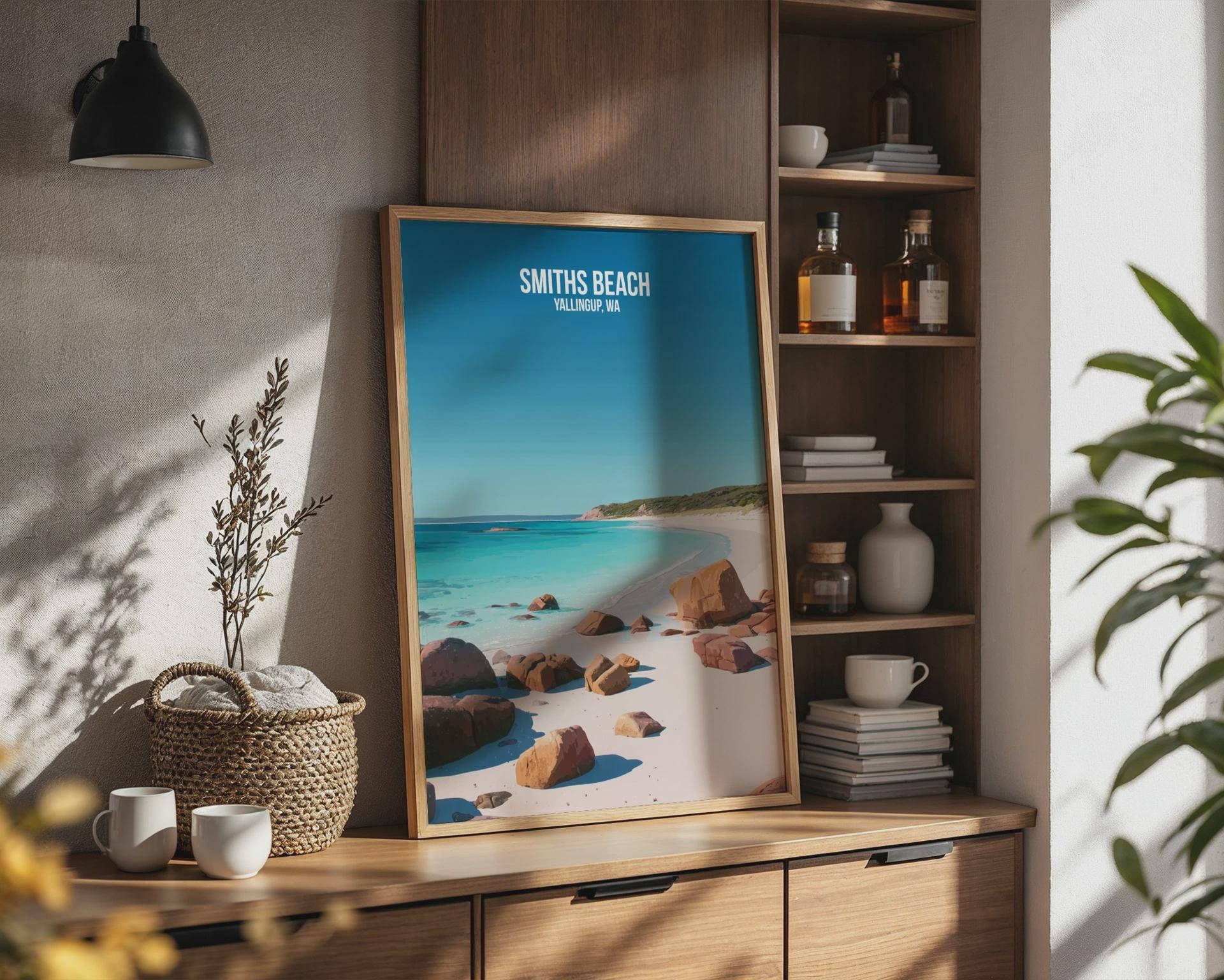 Smiths Beach Yallingup WA Beach Wall Art Print - Travel Wall Art