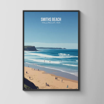 Smiths Beach Yallingup WA Print Coastal Wall Art - Travel Wall Art