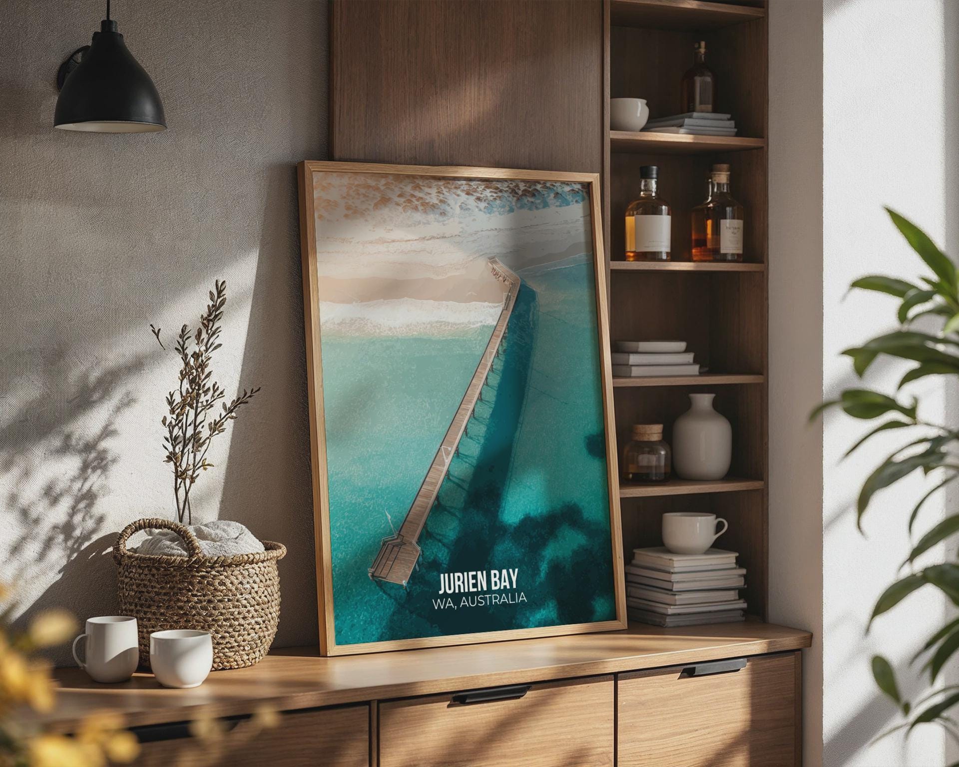 Jurien Bay WA Australia Print Wall Art Coastal Decor - Travel Wall Art
