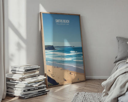 Smiths Beach Yallingup WA Print Coastal Wall Art - Travel Wall Art