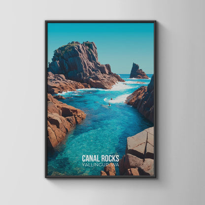 Canal Rocks Yallingup WA Coastal Print Wall Art - Travel Wall Art