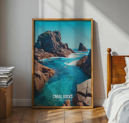 Canal Rocks Yallingup WA Coastal Print Wall Art - Travel Wall Art