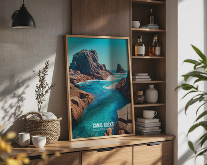 Canal Rocks Yallingup WA Coastal Print Wall Art - Travel Wall Art