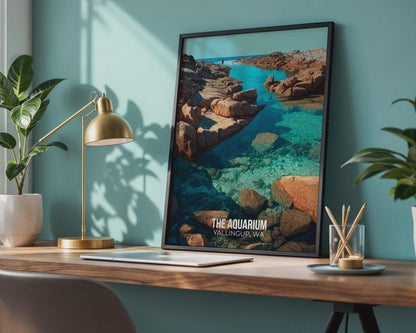 The Aquarium Yallingup Wall Art Coastal Print - Travel Wall Art