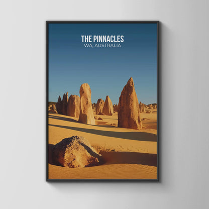 Pinnacles WA Australia Print Landscape Wall Art - Travel Wall Art