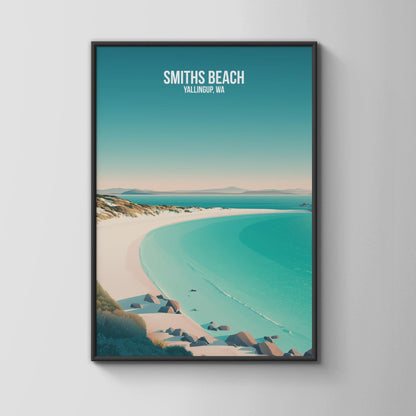 Smiths Beach Yallingup Wall Art Coastal Print - Travel Wall Art