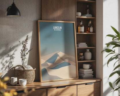 Lancelin Sand Dunes Print Wall Art Australia - Travel Wall Art