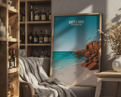 Castle Rock Dunsborough Wall Art Print - Travel Wall Art