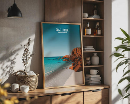 Castle Rock Dunsborough Wall Art Print - Travel Wall Art