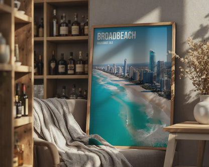 Broadbeach Gold Coast Art Print - Travel Wall Art
