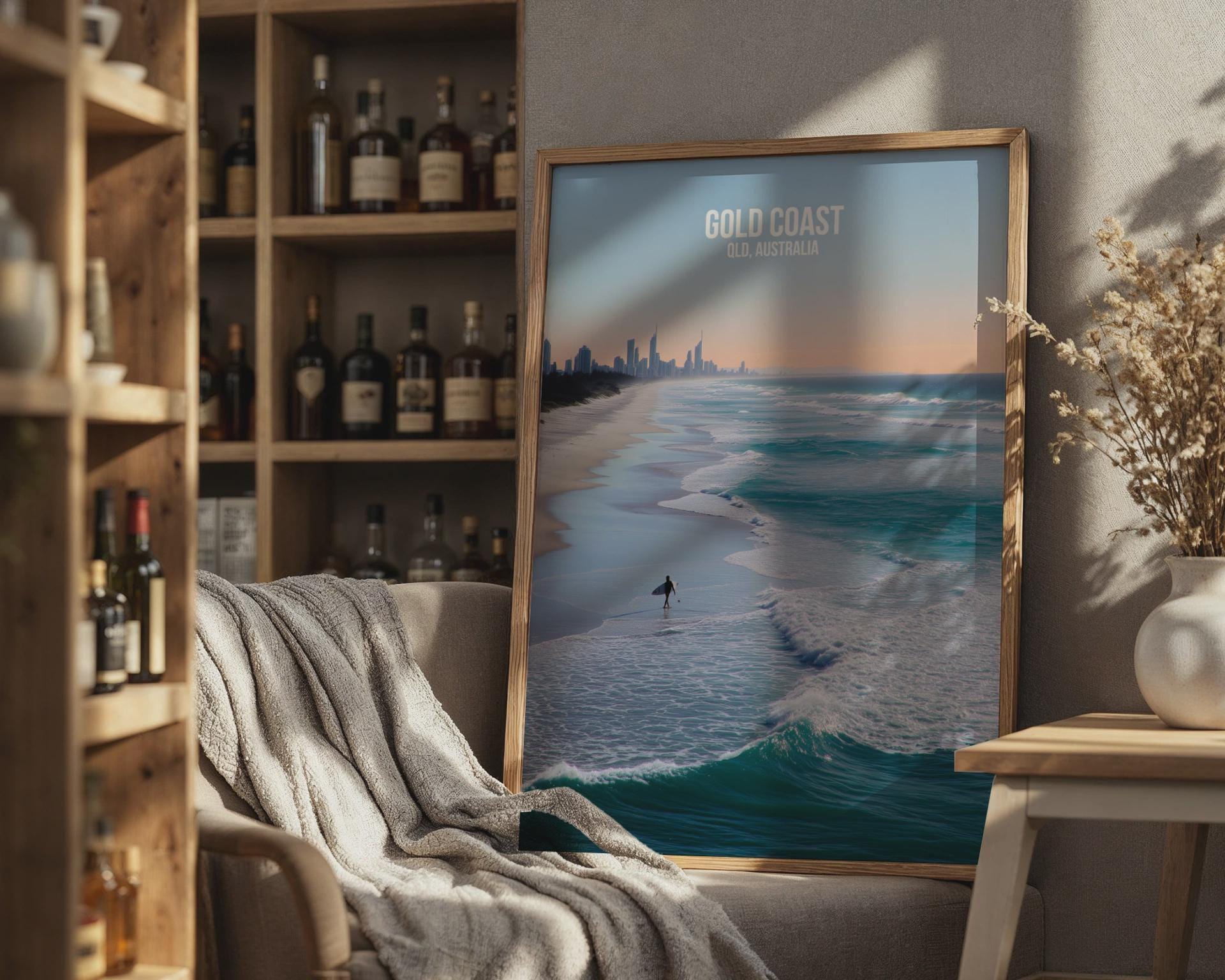 Gold Coast QLD Australia Wall Art Print - Travel Wall Art